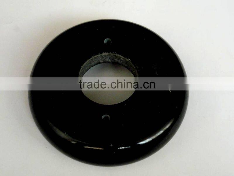 Jet Black marble base