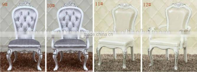 new modern stainless steel framed baroque chair