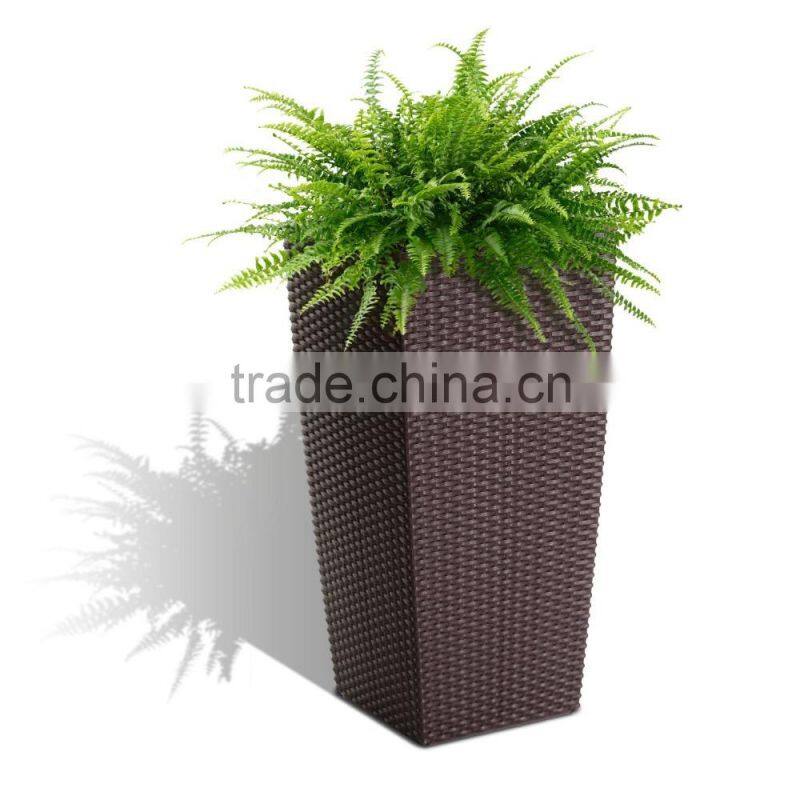 All Weather Garden Rattan Handmade Flower Basket