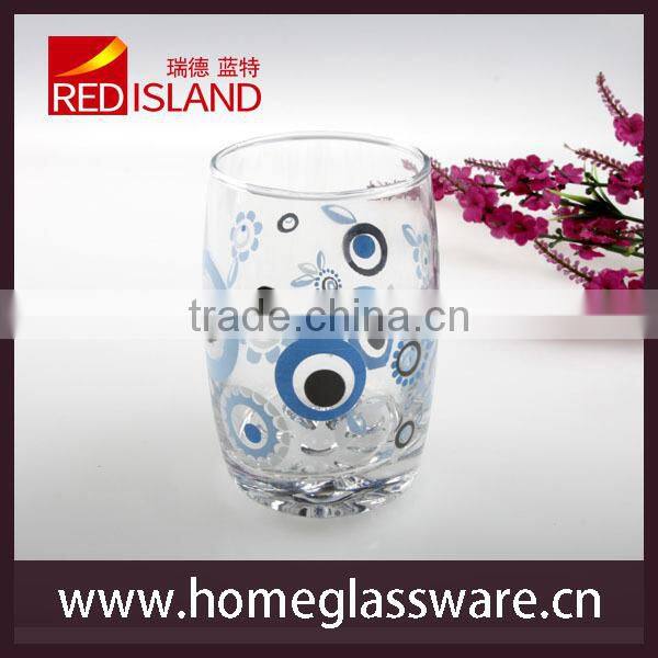 New Design silk screen printing glass cup