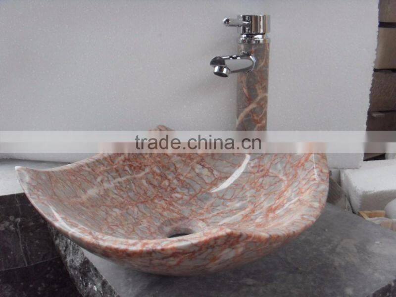 Pink onyx basins,pink onyx sink,art basin