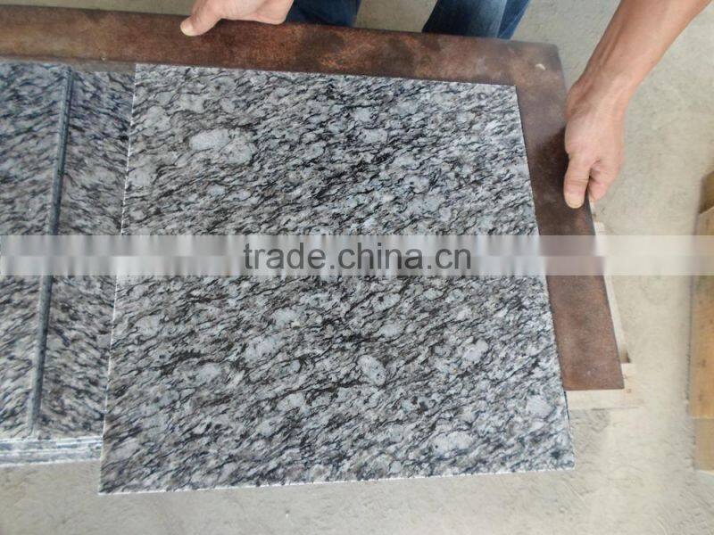 Chinese Spoondrift white Spray white granite