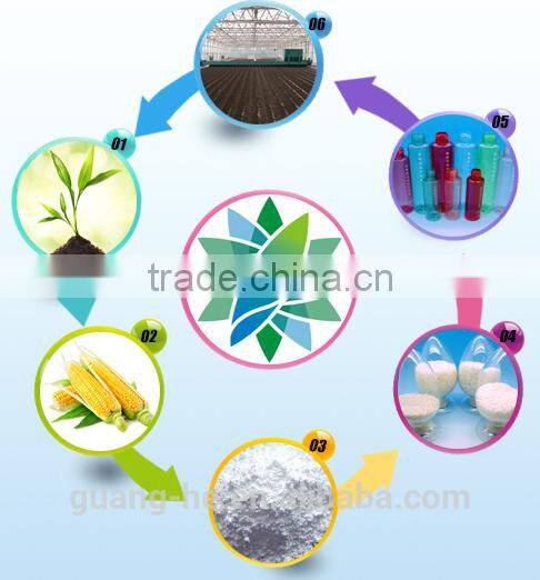 Biodegradable plastic garden plant pots