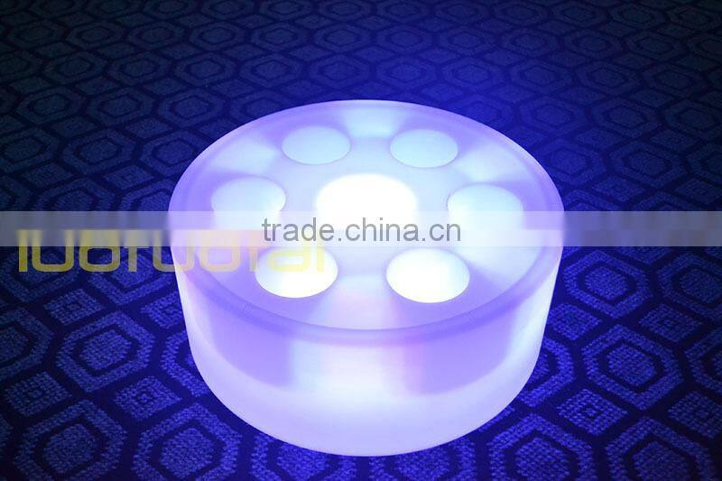 2015 New design Wine Glass Holder Tray Bar Serving Tray Led Bar Tray LTT-WB08D