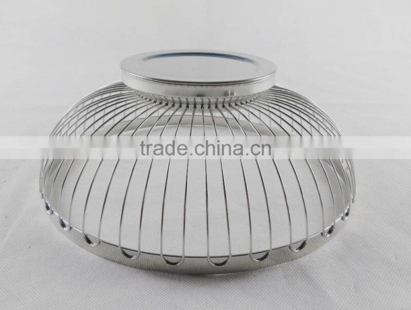 Hot Sale Different Size Round Shape Steel Wire Fruit Basket