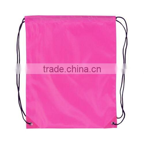 Custom recycle 210T polyester drawstring bag