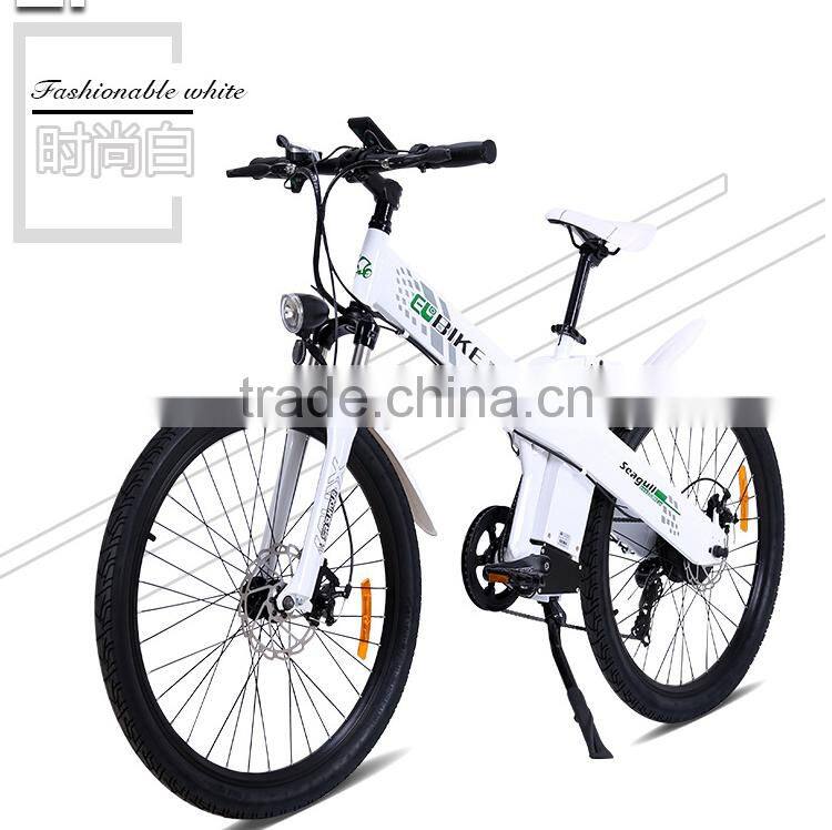 Factory Price 26" Electric Bicycle with Hidden Battery 36V Lithium Battery Aluminium Alloy Electric Bike