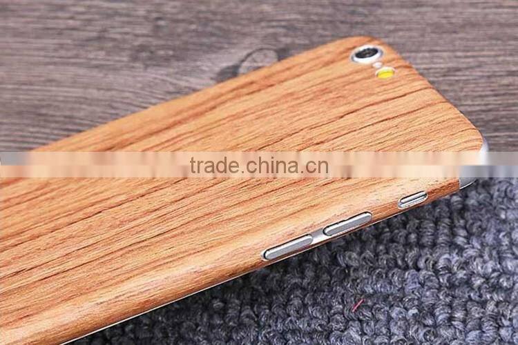 Wood grain full body phone sticker screen protective film for iphone 6/plus
