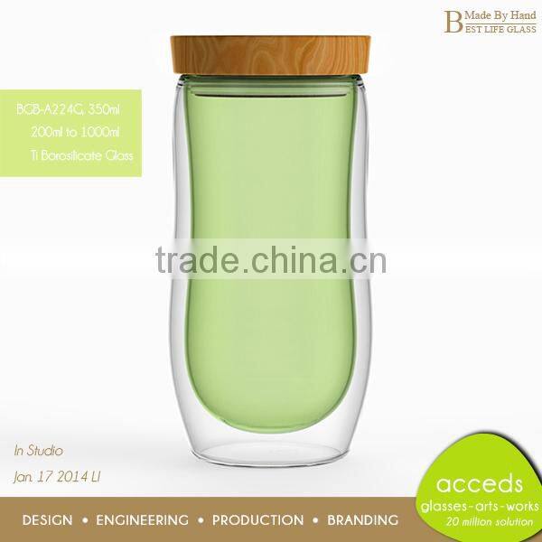 Food Grade Borosilicate Glass Clear Honey Bottles