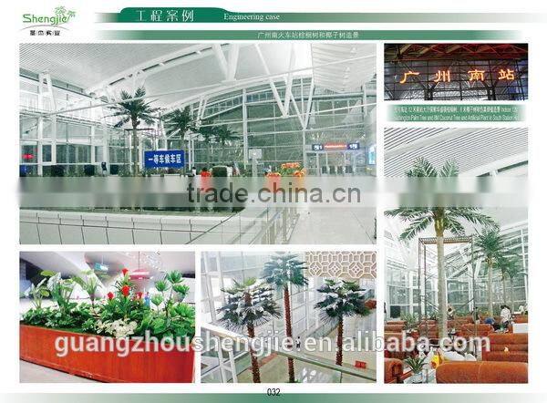 SJ2001011 artificial pine leaves for tree-like tower/decorative pine branches/fake pine fronds