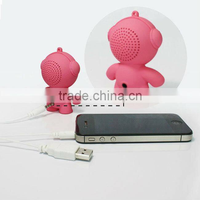 Creative fashion green music small speaker