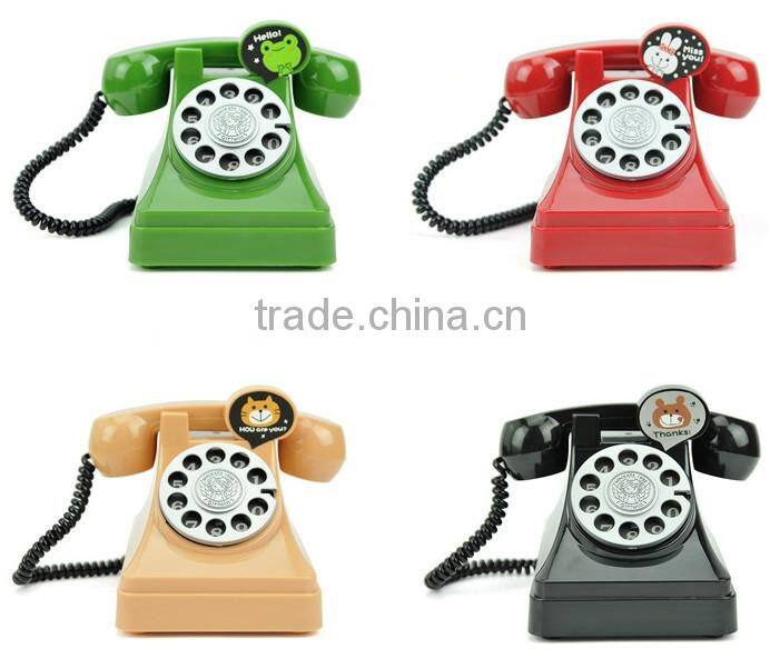 Supply creative Cartoon telephone piggy bank / saving box / money box