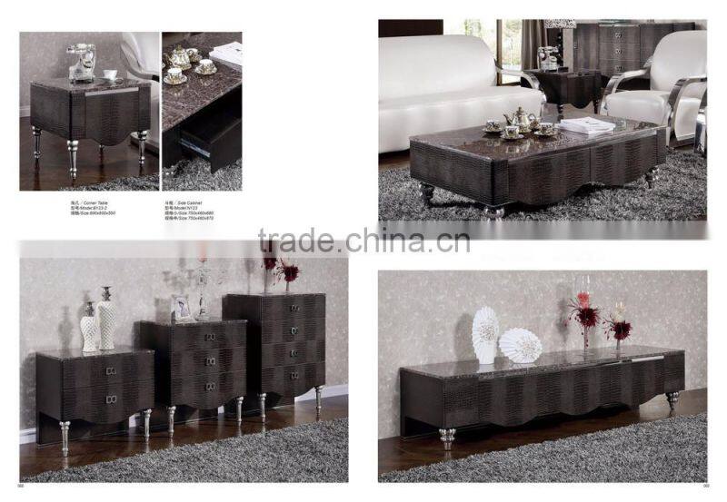 used living room furniture for sale /wooden display cabinet C123