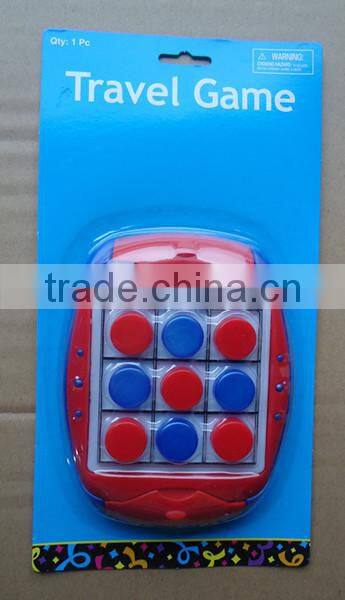 Hot selling Mini plastic Noughts and Crosses travel game