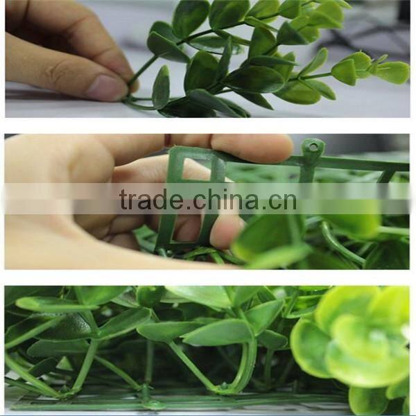 wholesale artificial green boxwood hedge for decoration in factory price