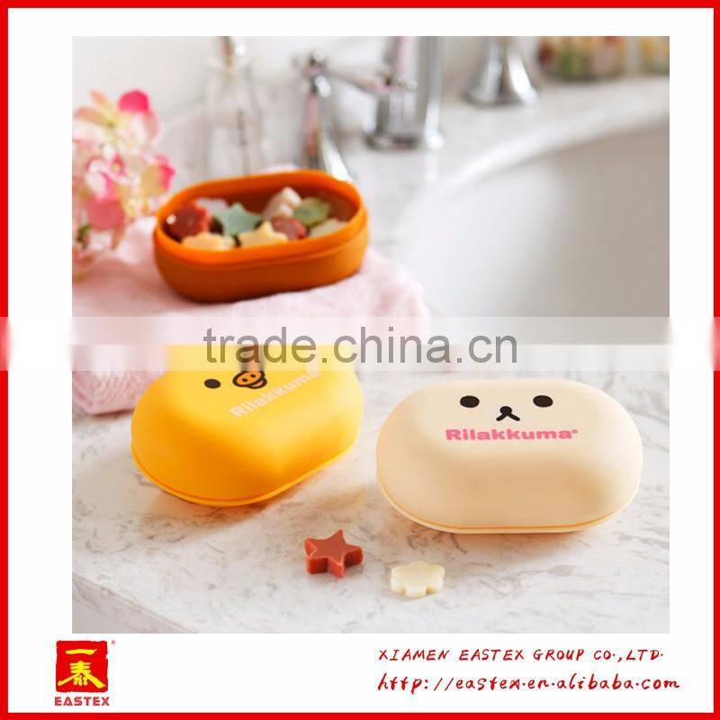 New Style , Custom Easy Carry Travel Square Plastic Soap Box/Soap Stand