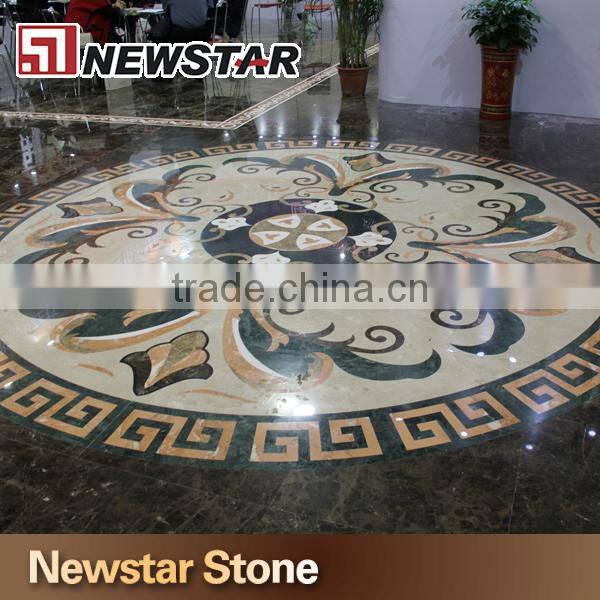 Popular design tile round mosaic medallion floor patterns