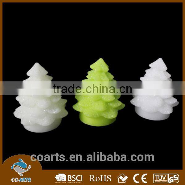 Various colors led christmas tree candle light