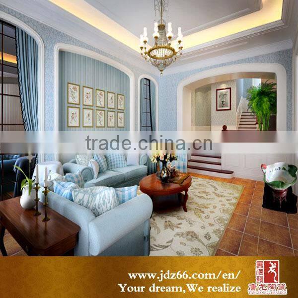 Blue and white porcelain excellent quality ceramic waterfalls for homes humidifier for best sale