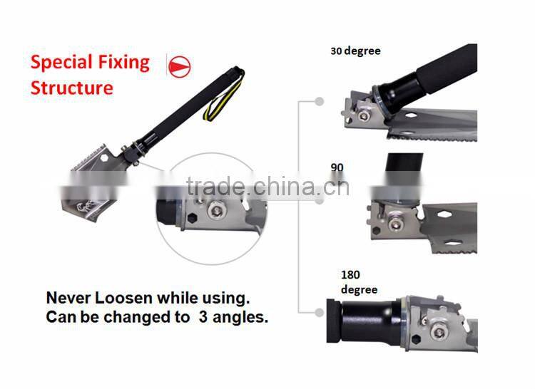 2015 Gardon Tool Set Multifunction Outdoor Garden Hoe Outdoor Camping Shovel with Wire Cutter