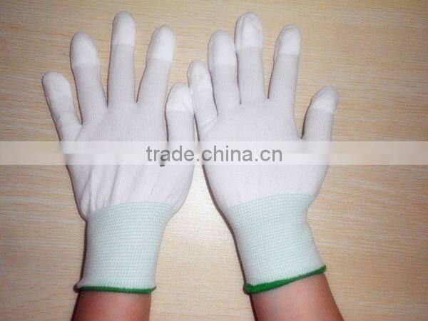 Nylon Knitted ESD Palm Coated PU Gloves ZM803