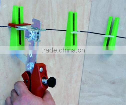 Tile Leveling System, Lippage leveling spacer and cap wedges