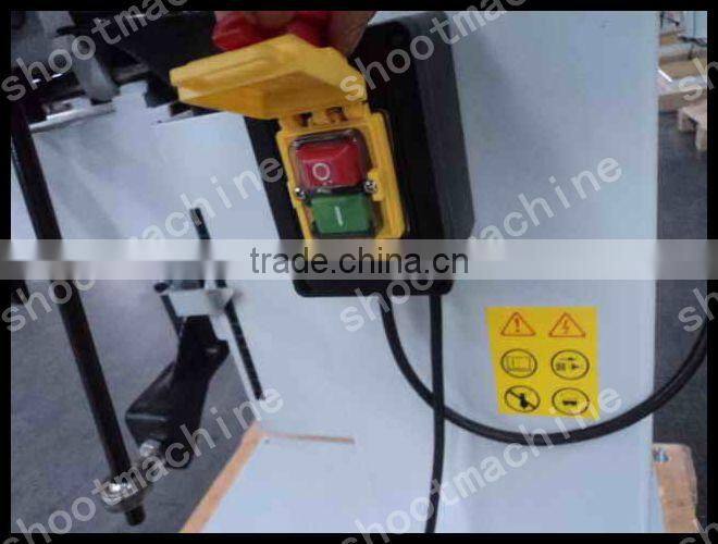 Horizontal one spindle mortising machine SMSD3216 with Motor speed 2, 860/min and Maximum tool diameter 3mm to 20mm