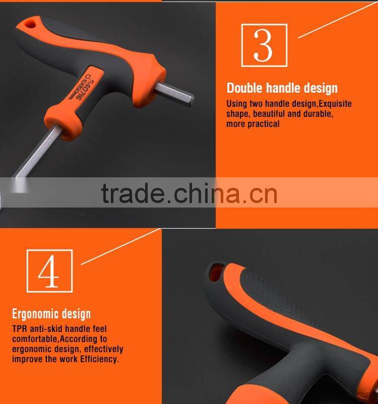 Professional Hand Tool T-HANDLE Hand Tool Hex Key 3X75mm Wrench Set