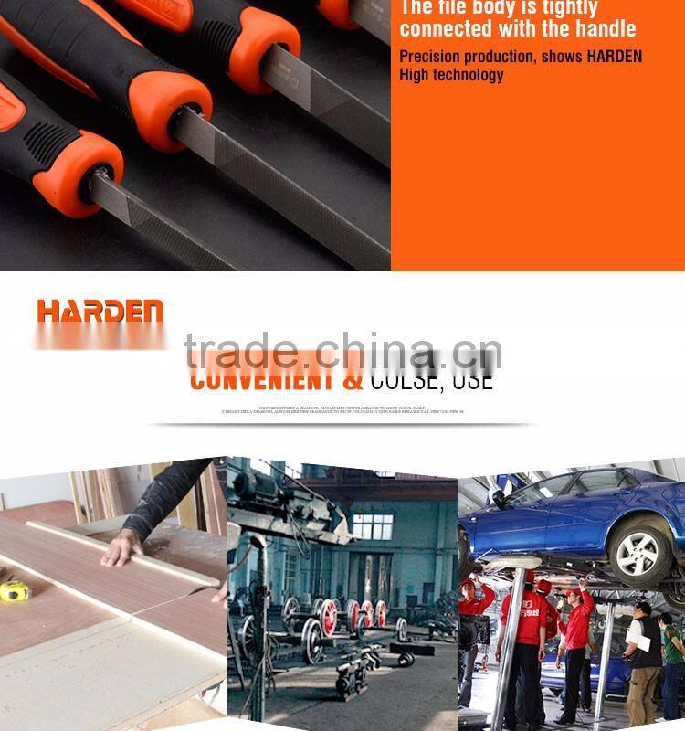 Professional 8" Round Second Cut File With Soft Handle