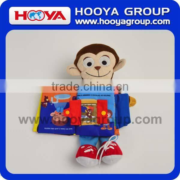 wholesale small monkey cloth book