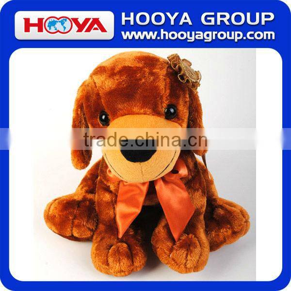 28cm brown plush dog toys wholesale 2013 new