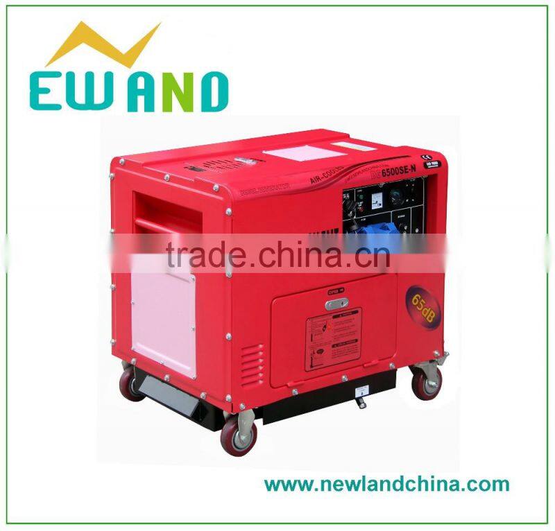 Taizhou 100% copper wire new design single phase sound proof diesel generator