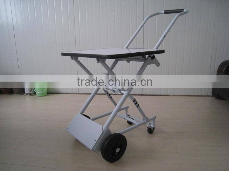 5 in 1 four wheel lightweight appliance platform right platform hand cart
