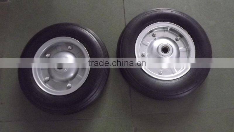 350-7 solid wheel with 6204zz bearing