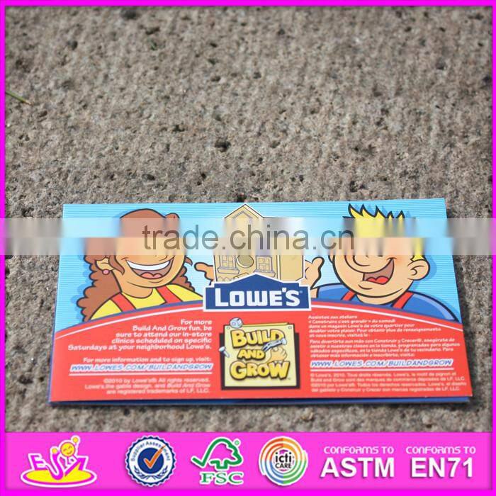 2016 new fashion funny children wooden bird house W03B049