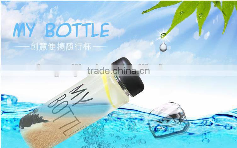 500ML capacity Sports Health Fruit Infusing Infuser Water Case Lemon Juice Make My Bottle