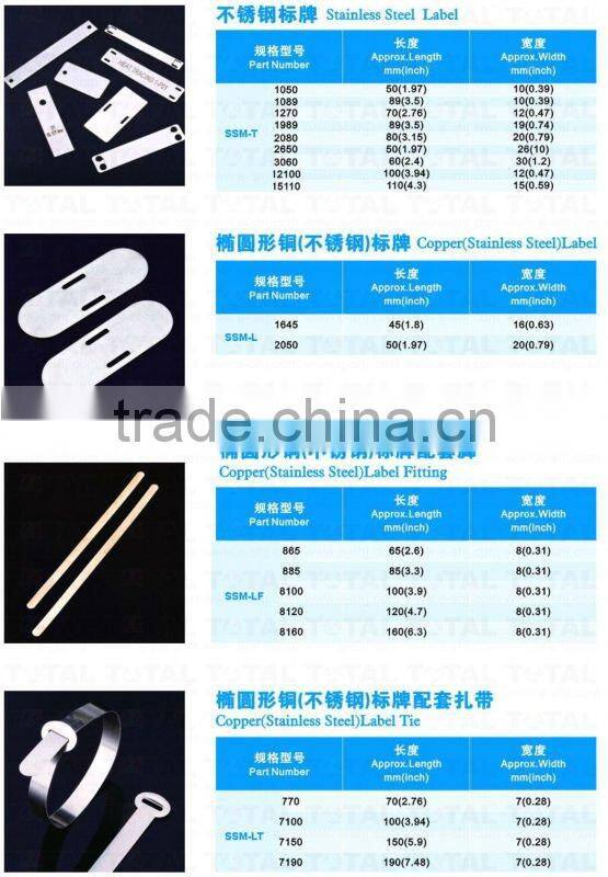 Stainless Steel Cable Tags