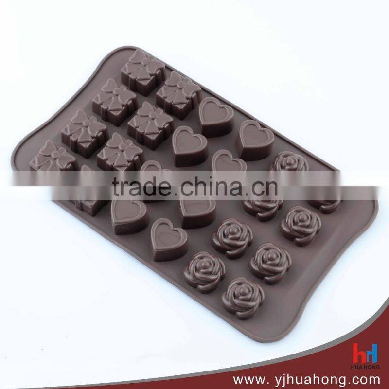 New designed animal shaped silicone chocolate mold,jelly mold (HCM-S22)