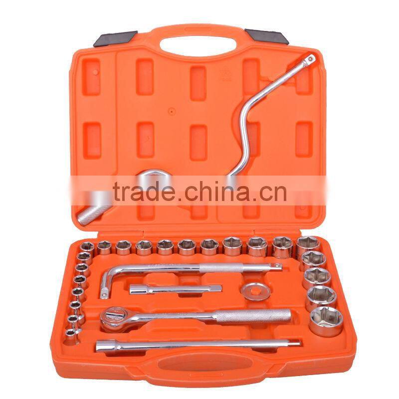 AK-9761 28PCS 1 /2"Hand socket wrench tool set
