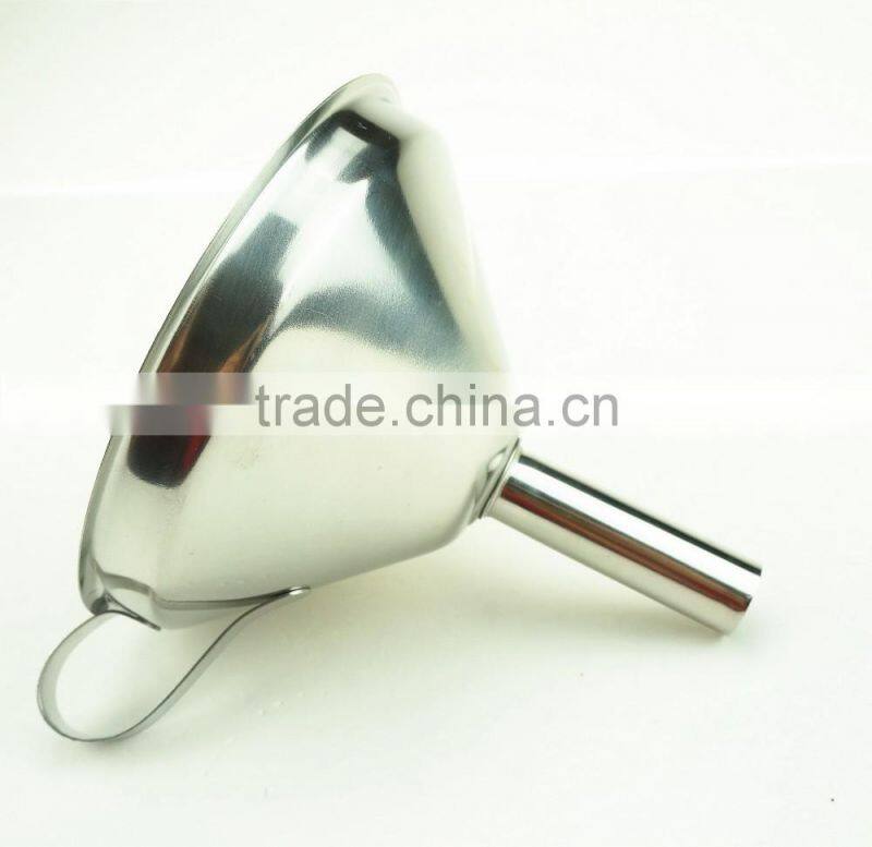 42063 Latest popular high quality small stainless steel funnel