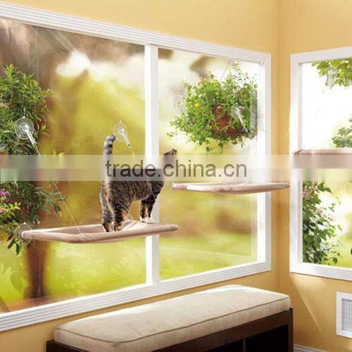 Kitty Kitten Window Mounted Basking Bed Pet Shelf Cat Perch Seat High Hammock