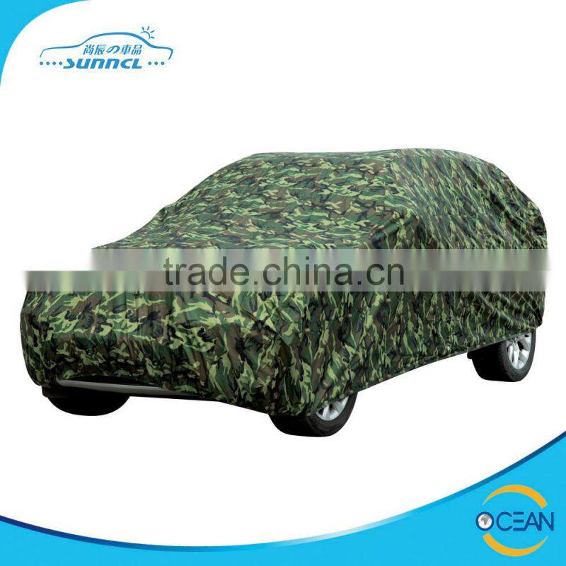 Camouflage Car Cover Supplied with Full Size S M L XL 2XL 3XL or Customized