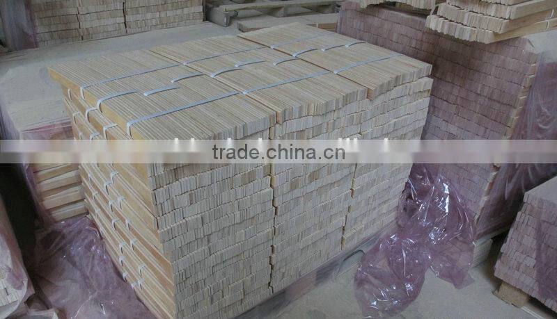 export wooden coated pure birch bed slats with competitive price