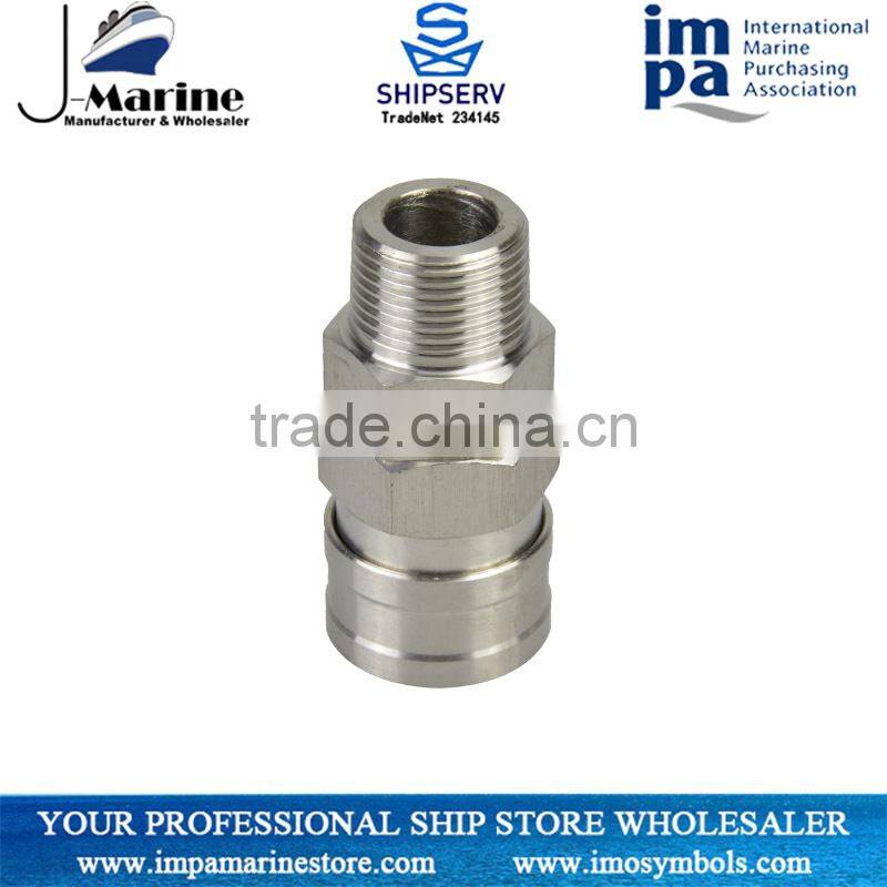 Stainless Steel Quick Connect Fitting Coupler Male Thread