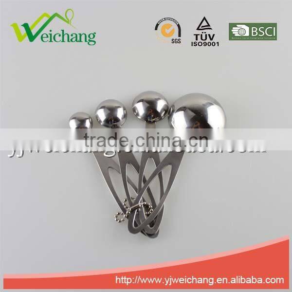 WCJ094 Stainless steel Measuring Spoon ,Set of 4,18/0,430 material,high quality