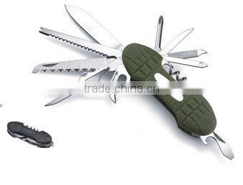 multi-function knife, plastic handle&aluminium handle