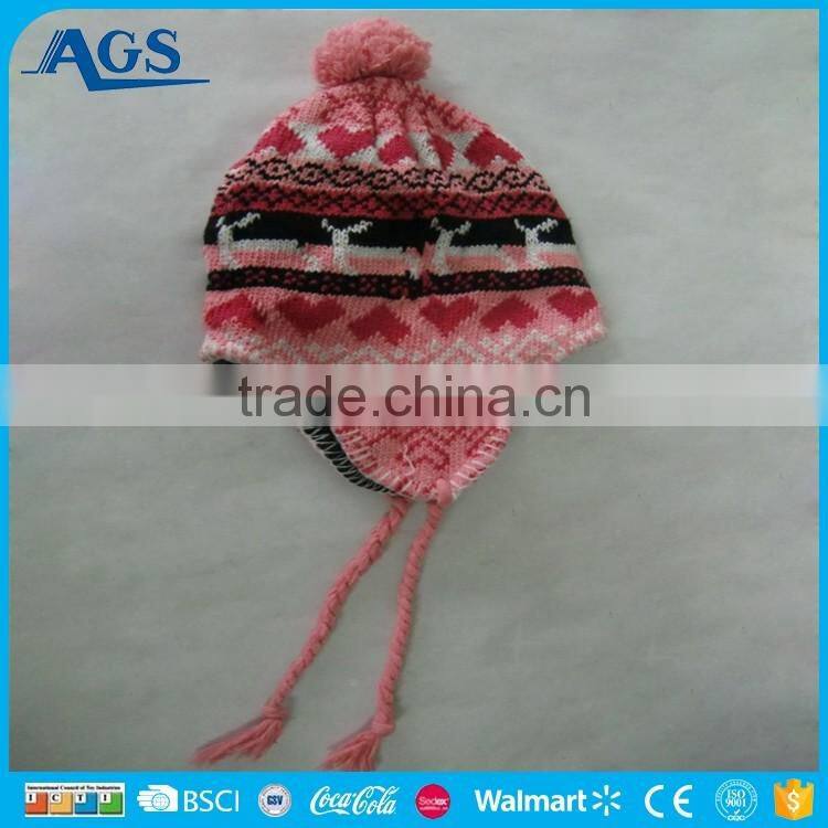 Custom-made China wholesale charming winter beanie hat
