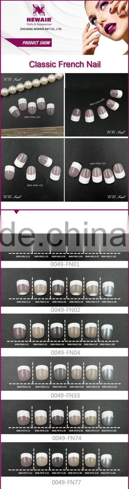 Hot sale sweet heart nail art nail supplies stiletto acrylic nail tips