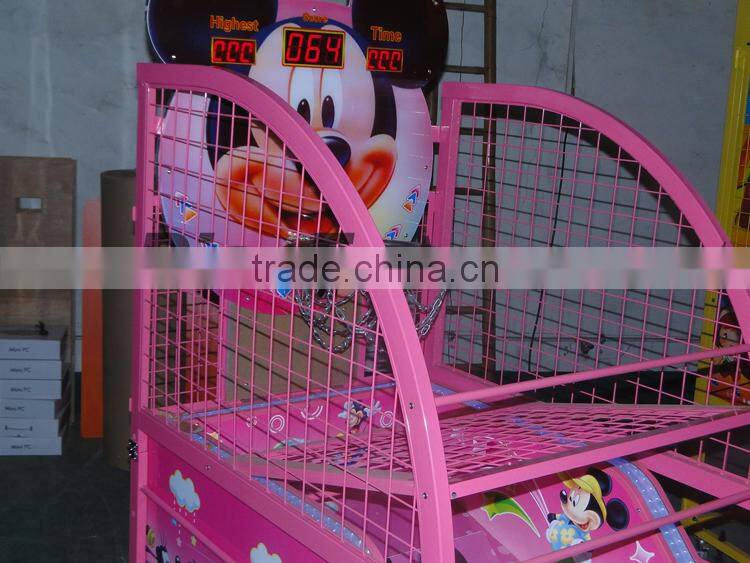 USA hot sale coin operated arcade street Basketball Game Machine DFLB-4