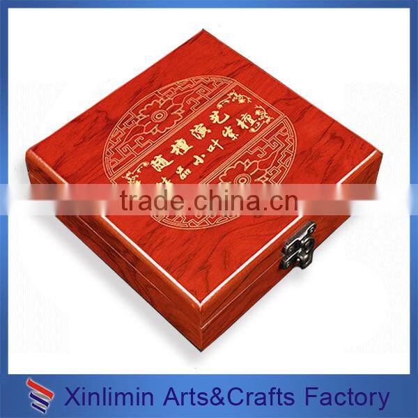 Luxury design chocolate box with clear lid